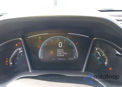 2020 Honda Civic Ex z USA, uszkodzony, nr VIN 19XFC1F31LE201541